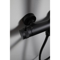 Душевая система Allen Brau Priority 5.31A10-31, с изливом, черный матовый