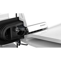 Подвесной безободковый унитаз Geberit One, с технологией смыва TurboFlush, крышка микролифт с белой вставкой, 500.201.01.1