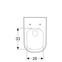 Подвесной унитаз Geberit Smyle 500.210.01.1, безободковый, белый