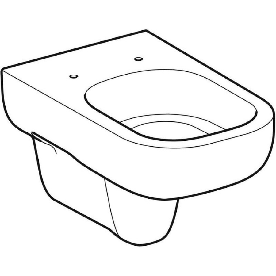 Подвесной унитаз Geberit Smyle 500.211.01.1, белый