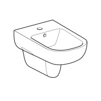 Биде Geberit Smyle 500.216.01.1 подвесное, цвет белый