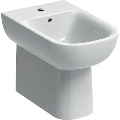Биде Geberit Smyle 500.217.01.1, напольное, белое