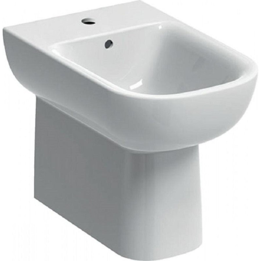 Биде Geberit Smyle 500.217.01.1, напольное, белое