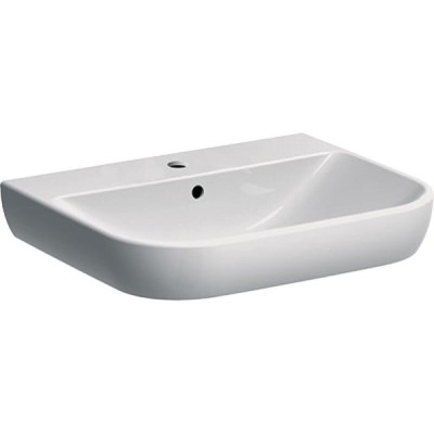 Раковина Geberit Smyle 500.228.01.1, 60 см, фарфор, белая