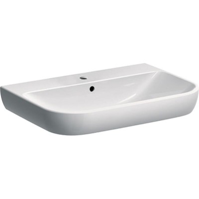 Раковина Geberit Smyle 500.248.01.1, 70 см, фарфор, белая