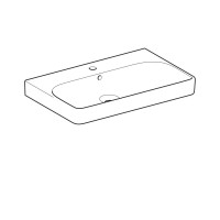 Раковина Geberit Smyle Square 500.249.01.1 75 х 48 см