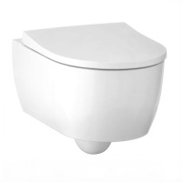 Инсталляция Geberit с безободковым унитазом Geberit iCon Rimfree, 500.300.JQ.5, сиденье микролифт, комплект Идеальная пара