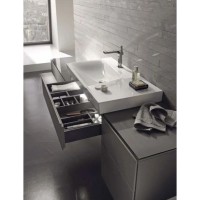 Тумба под раковину Geberit Xeno2 500.347.00.1, 139.5 см, подвесная, белая