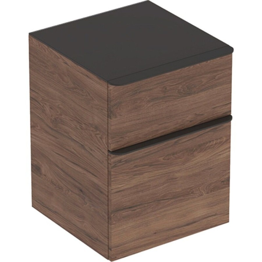 Тумба Geberit Smyle Square, 45 см, цвет орех пекан, 500.357.JR.1