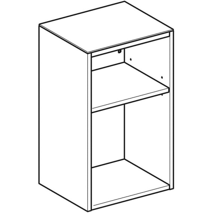 Шкафчик Geberit Smyle Square, 36 см, цвет орех пекан, 500.358.JR.1