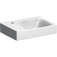 Раковина Geberit Xeno 500.529.01.1/500.528.01.1, L/R, 40 см, фарфор, белая