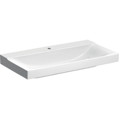 Раковина Geberit Xeno 500.531.01.1, 90 см, фарфор, белая