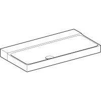 Раковина Geberit Xeno 500.532.01.1, 90 см, фарфор, белая