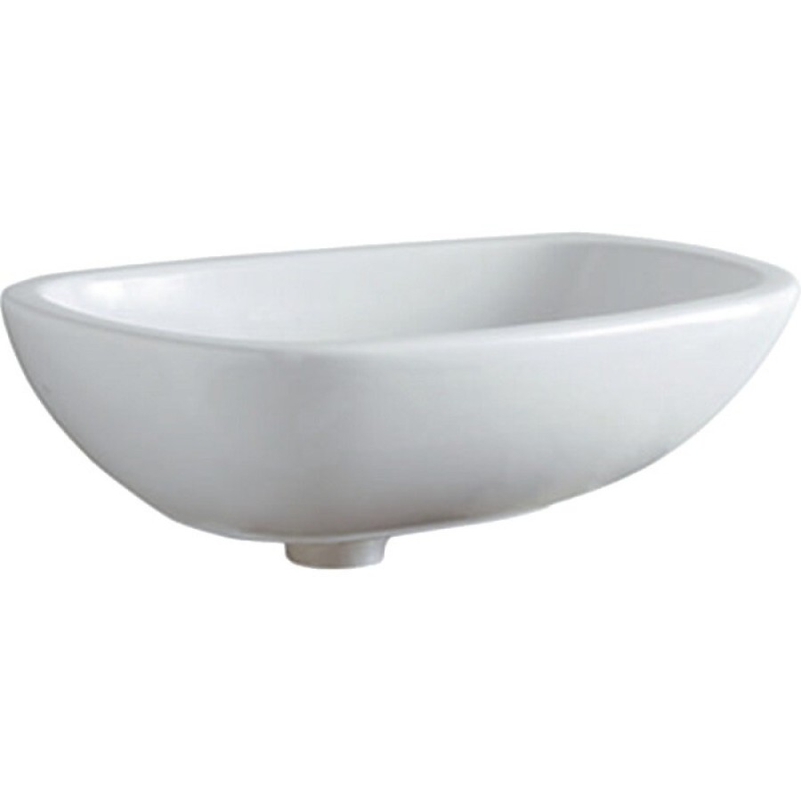 Раковина Geberit Citterio 500.542.01.1, 56 см, фарфор, белая