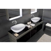 Раковина Geberit Citterio 500.542.01.1, 56 см, фарфор, белая