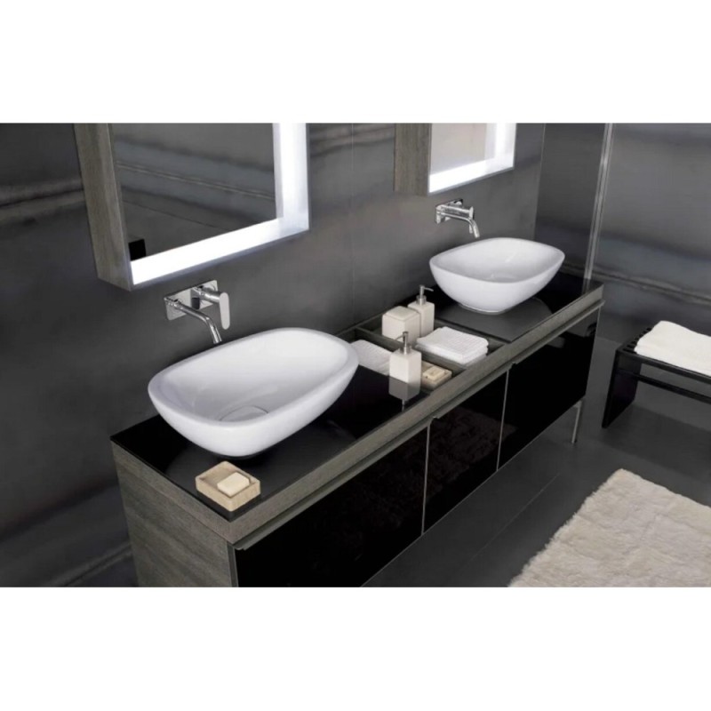 Раковина Geberit Citterio 500.542.01.1, 56 см, фарфор, белая