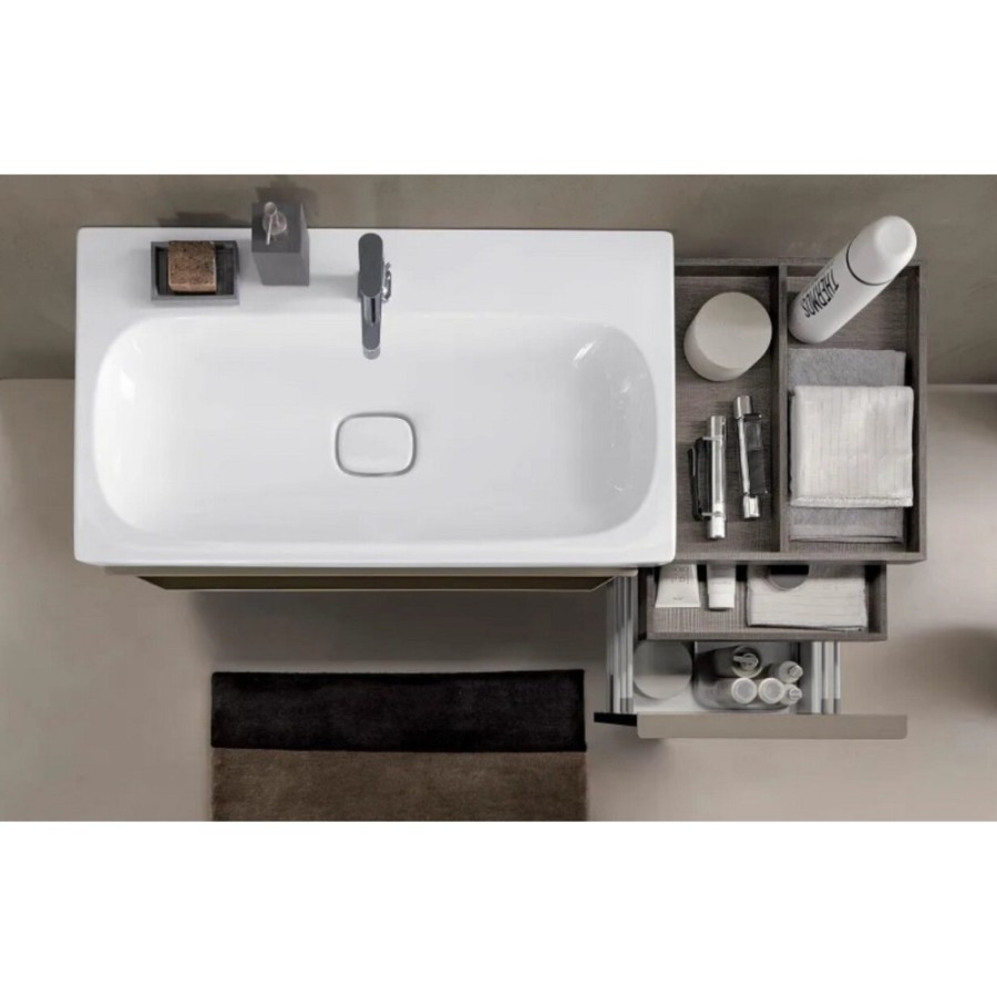 Раковина Geberit Citterio 500.544.01.1, 60 см, фарфор, белая