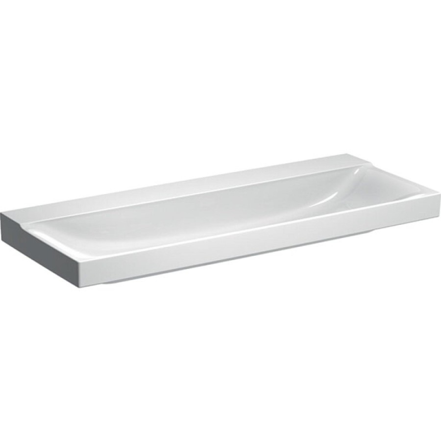 Раковина Geberit Xeno2 500.552.01.1, 120 см, фарфор, белая