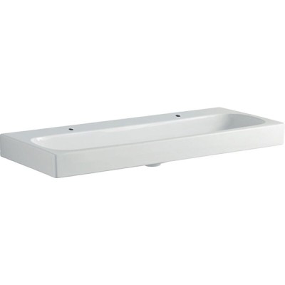 Раковина Geberit Citterio 500.553.01.1, 120 см, фарфор, белая