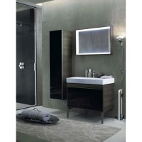 Шкаф-пенал Geberit Citterio 500.554.JJ.1, 40 см, подвесной, темный дуб