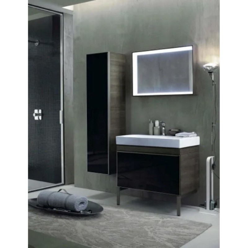 Шкаф-пенал Geberit Citterio 500.554.JJ.1, 40 см, подвесной, темный дуб