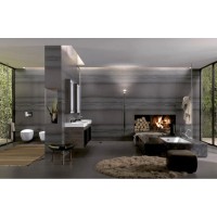 Тумба под раковину Geberit Citterio 500.567.JJ.1/500.568.JJ.1, 135 см, L/R, подвесная, цвет темный дуб