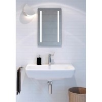 Зеркало Geberit Option 500.580.00.1, 40 см, с LED подсветкой, белое
