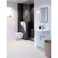 Зеркало Geberit Option 500.580.00.1, 40 см, с LED подсветкой, белое