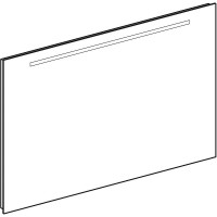 Зеркало Geberit Option 500.584.00.1, 100 см, с LED подсветкой, белое