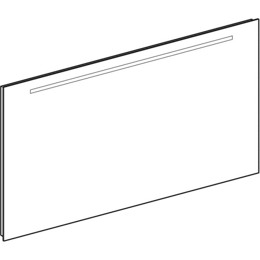 Зеркало Geberit Option Basic 500.585.00.1, 120 см, с LED подсветкой, белое