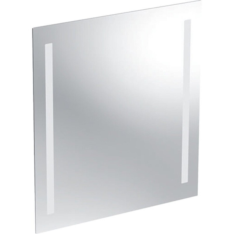 Зеркало Geberit Option 500.586.00.1, 60 см, с LED подсветкой, белое
