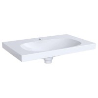 Раковина Geberit Acanto 500.630.01.2, 75 см, фарфор, белая