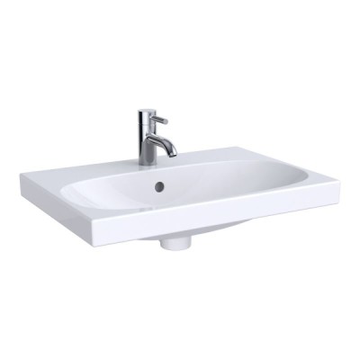 Раковина Geberit Acanto 500.631.01.2, 60 см, фарфор, белая