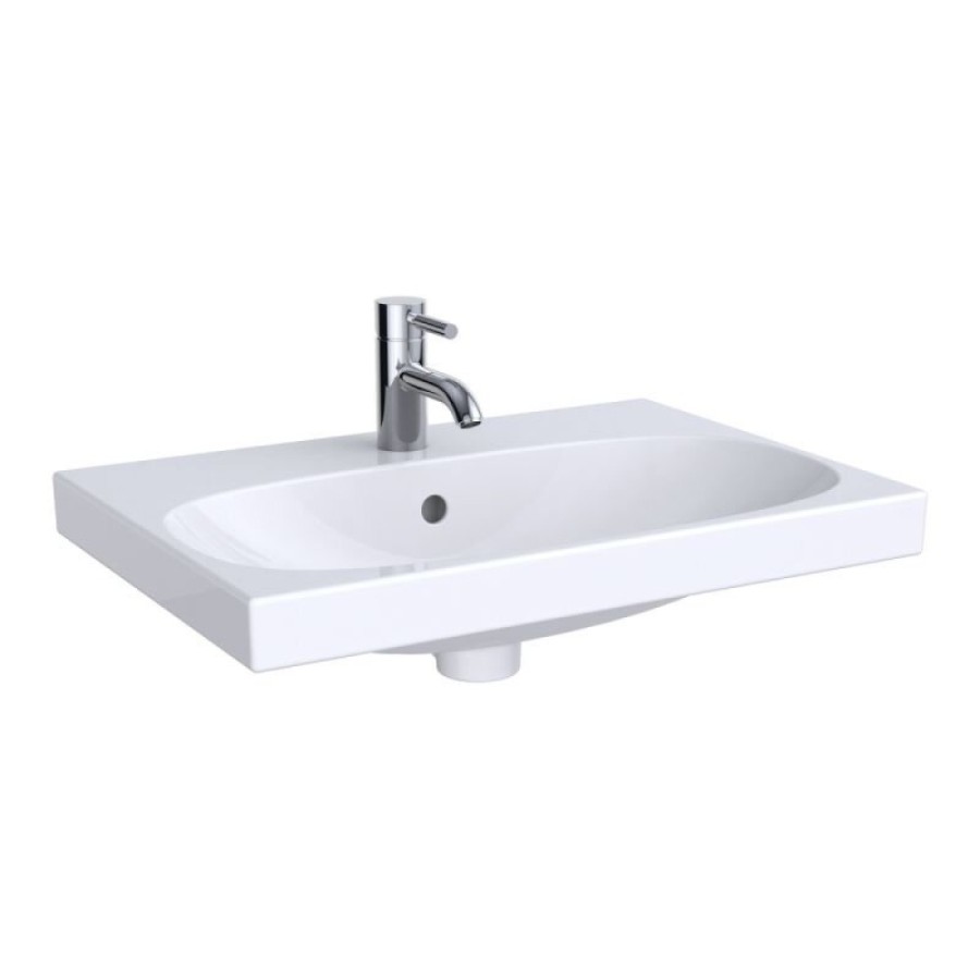 Раковина Geberit Acanto 500.631.01.2, 60 см, фарфор, белая