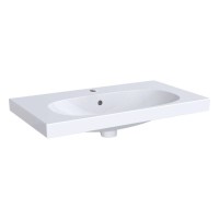 Раковина Geberit Acanto 500.632.01.2, 75 см, фарфор, белая