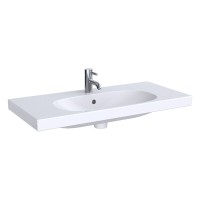 Раковина Geberit Acanto 500.633.01.2, 90 см, керамика, белая