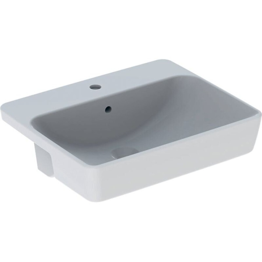 Раковина Geberit Variform 500.681.01.1, 55 см, фарфор, белая