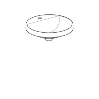 Раковина Geberit Variform 500.706.01.2, 48 см, фарфор, белая