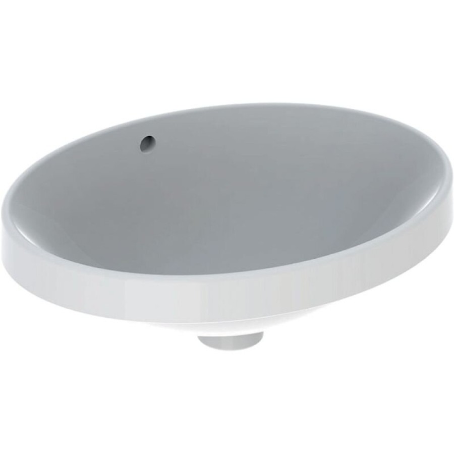 Раковина Geberit Variform 500.708.01.2, 50 см, фарфор, белая
