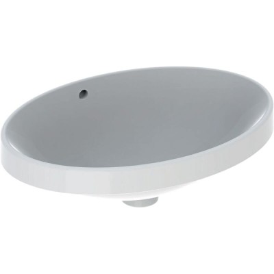 Раковина Geberit Variform 500.716.01.2, 55 см, фарфор, белая