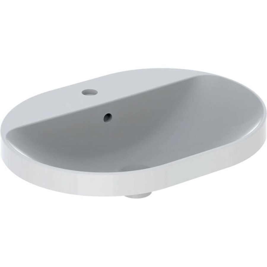 Раковина Geberit Variform 500.732.01.2, 60 см, фарфор, белая