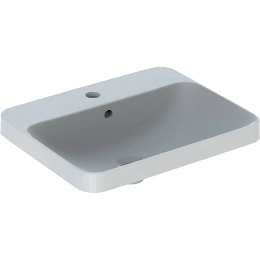 Раковина Geberit Variform 500.740.01.2, 55 см, фарфор, белая