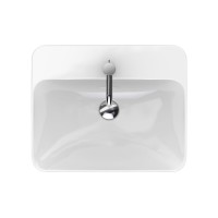 Раковина Geberit Variform 500.740.01.2, 55 см, фарфор, белая