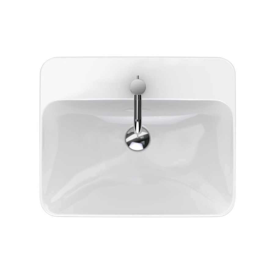 Раковина Geberit Variform 500.740.01.2, 55 см, фарфор, белая