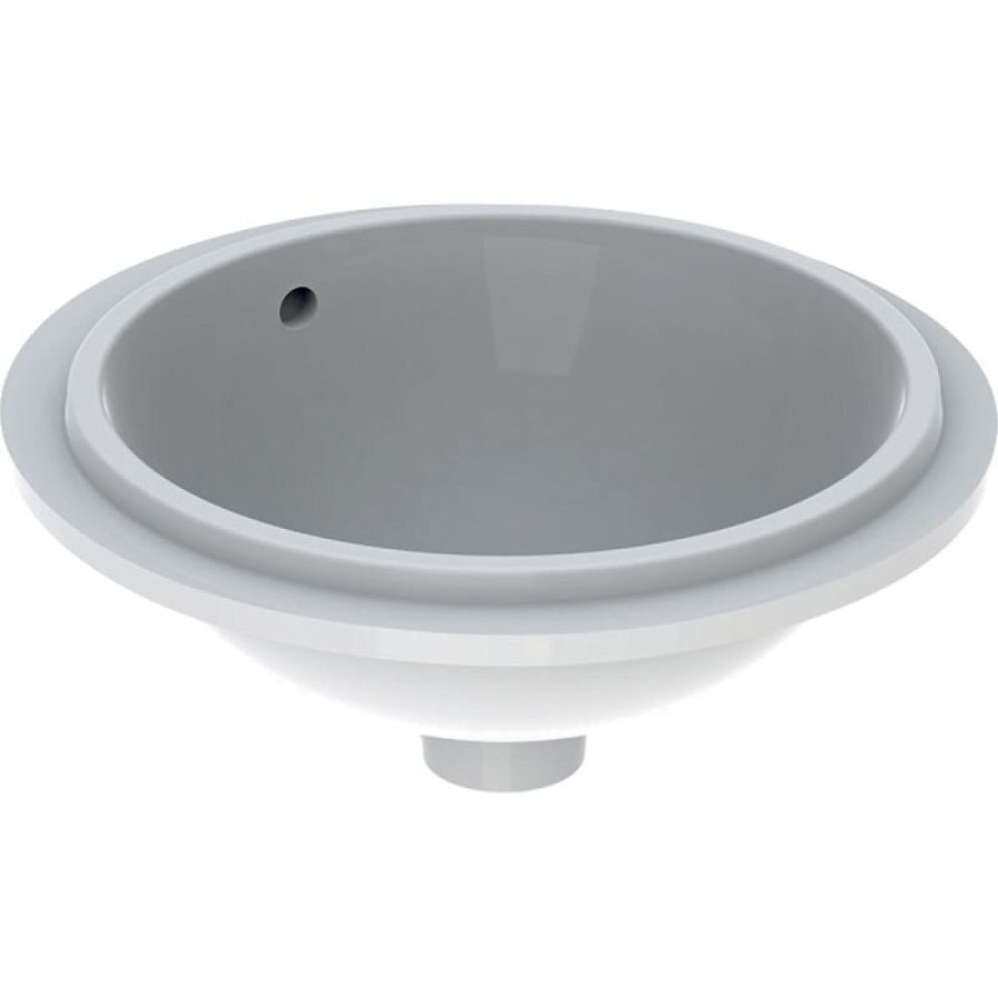 Раковина Geberit VariForm 500.744.01.2, 39 см, фарфор, белая