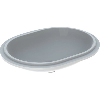 Раковина Geberit Variform 500.758.01.2, 61 см, фарфор, белая