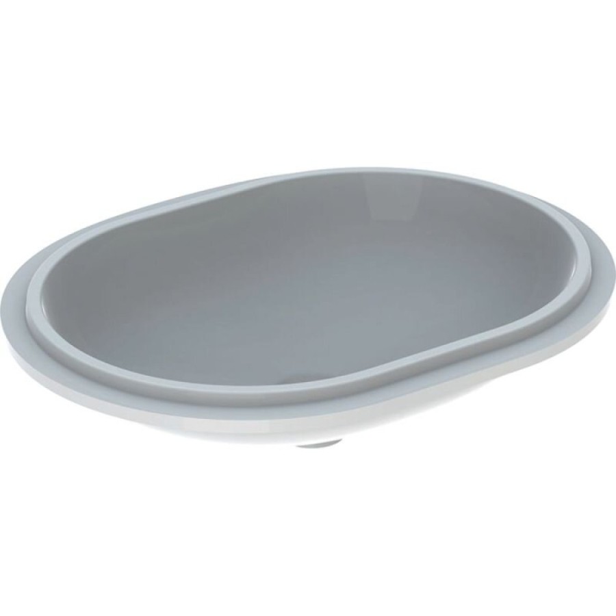 Раковина Geberit Variform 500.758.01.2, 61 см, фарфор, белая