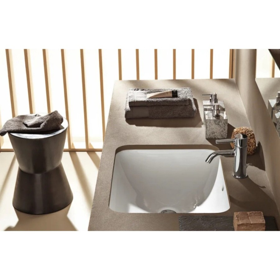 Раковина Geberit Variform 500.760.01.2, 53 см, фарфор, белая