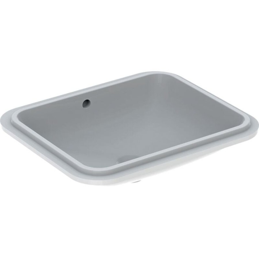 Раковина Geberit Variform 500.764.01.2, 58 см, фарфор, белая