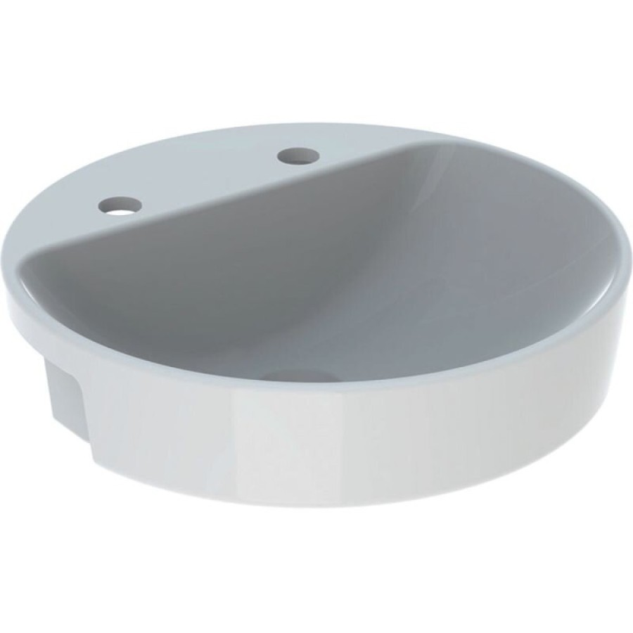 Раковина Geberit Variform 500.783.01.2, 50 см, фарфор, белая